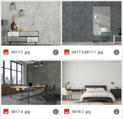 GIẤY DÁN TƯỜNG GIẢ BÊ TÔNG 6817-1, 6817-2, 6817-3