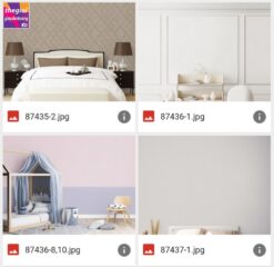 GIẤY DÁN TƯỜNG LOHAS 87435-2, 87436-1, 87436-8, 87437-1