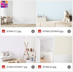 GIẤY DÁN TƯỜNG LOHAS 87444-2, 87444-4, 87444-5
