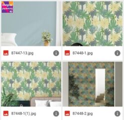 GIẤY DÁN TƯỜNG LOHAS 87447-13, 87448-1, 87448-2