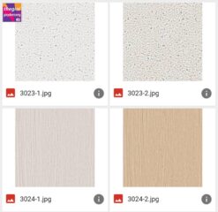 GIẤY DÁN TƯỜNG THE VIEW 3023-1, 3023-2, 3024-1, 3024-2