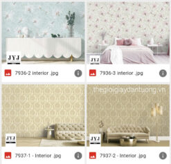 Giấy dán tường V-concept 7936-2, 7936-3, 7937-1, 7937-2