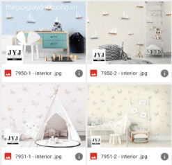 Giấy dán tường V-concept 7950-1, 7950-2, 7951-1, 7951-2