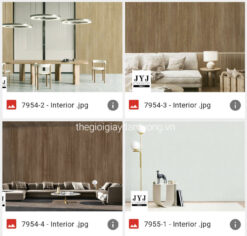 Giấy dán tường V-concept 7954-2, 7954-3, 7954-4, 7955-1