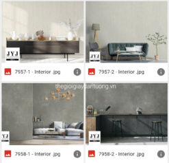 Giấy dán tường V-concept 7957-1, 7957-2, 7958-1, 7958-2