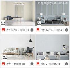 Giấy dán tường Vconcept 7901-2, 7901-5, 7901-1, 7901-2