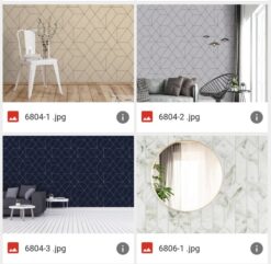 GIẤY DÁN TƯỜNG VIỆT NAM ALBANY 6804-1, 6804-2, 6804-3, 6806-1