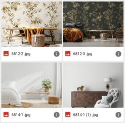 GIẤY DÁN TƯỜNG VIỆT NAM ALBANY 6812-2, 6812-3, 6814-1