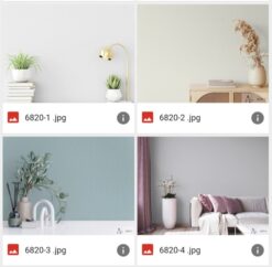 GIẤY DÁN TƯỜNG VIỆT NAM ALBANY 6820-1, 6820-2, 6820-3, 6820-4