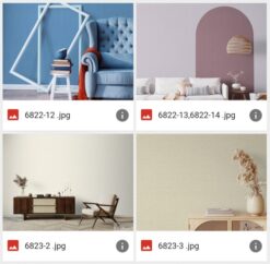 GIẤY DÁN TƯỜNG VIỆT NAM ALBANY 6822-12, 6822-13, 6822-14, 6823-3, 6823-4