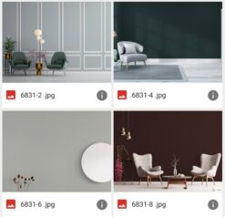 GIẤY DÁN TƯỜNG VIỆT NAM ALBANY 6831-2, 6831-4, 6831-6, 6831-8