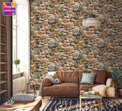 GIẤY DÁN TƯỜNG GIẢ ĐÁ H6034-3 HERA