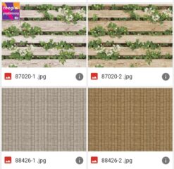 GIẤY DÁN TƯỜNG GIẢ GỖ 87020-1, 87020-2
