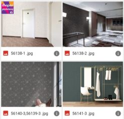 giấy dán tường soho 56138-1, 56138-2, 56139-3, 56141-3